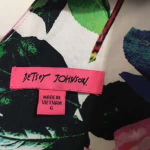 Betsey Johnson Cotton Floral Dress